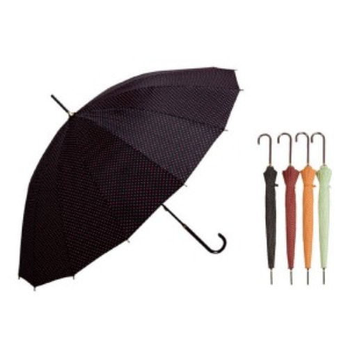 MIYAJIMA 도트 16K 장우산 55cm (4컬러) 수입 우산
