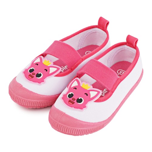 핑크퐁 캔버스 실내화 어린이 유치원 핑크 신발