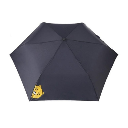 카카오프렌즈 라이언 하드케이스 3단 접이 우산