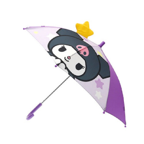 산리오 쿠로미 47 스윗스타 입체 홀로그램 어린이 우산