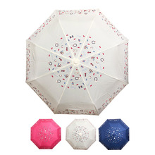 헬로키티 완자 3단 우산 (쇼핑)(55cm)(3color)