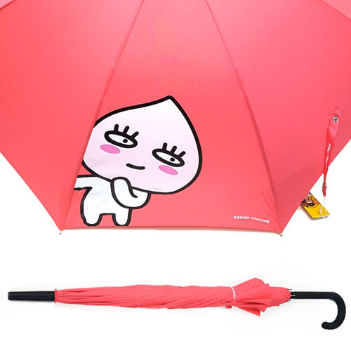 카카오프렌즈 58 헬로 장우산 - 어피치 (핑크)