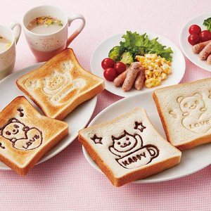 (일본) 토루네 해피러브 식빵 모양틀