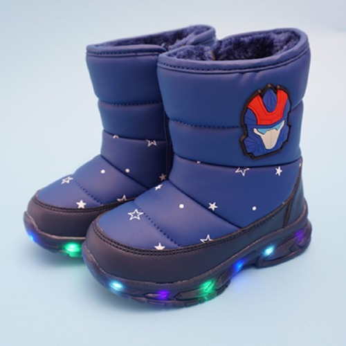 헬로카봇 토리 LED 부츠 어린이 겨울 방한 신발