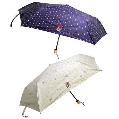 일본 수입 토토로 양산 겸용 접이식 우산 클로버