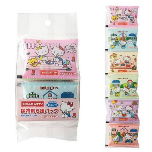 일본 수입 캐릭터 보냉제 아이스팩 6연팩 5종