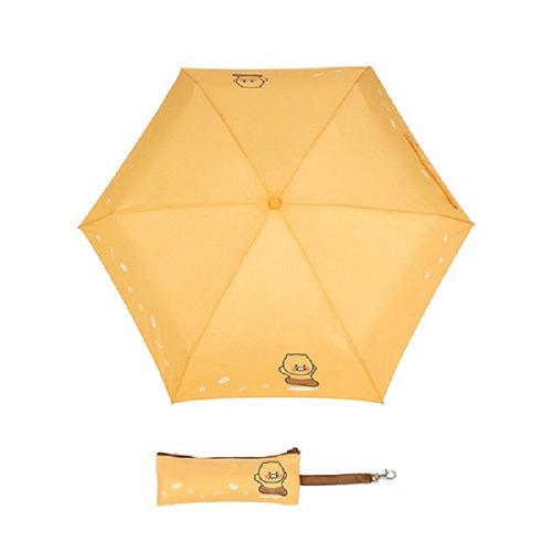 카카오프렌즈 춘식이 5단 접이식 양산 우산 겸용