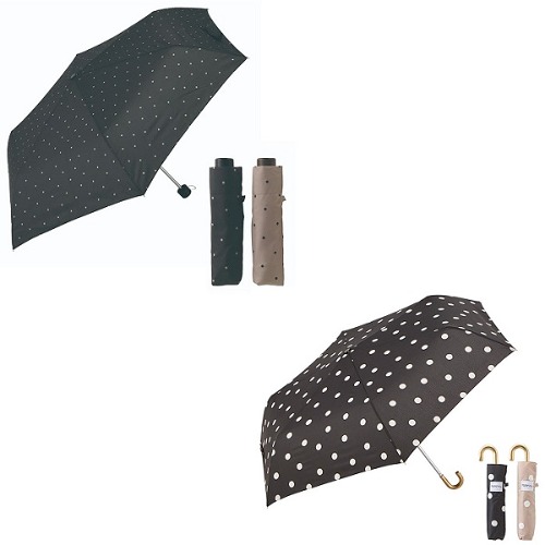 일본 수입 MIYAJIMA 튼튼한 예쁜 접이 우산 55cm 4종