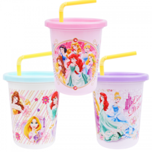 (일본) 디즈니 프린세스 스트로 3P 컵 (320ml)
