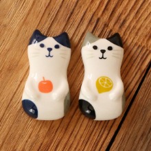 (일본) 데꼴 해피캣데이 고양이 젓가락받침 (2design)
